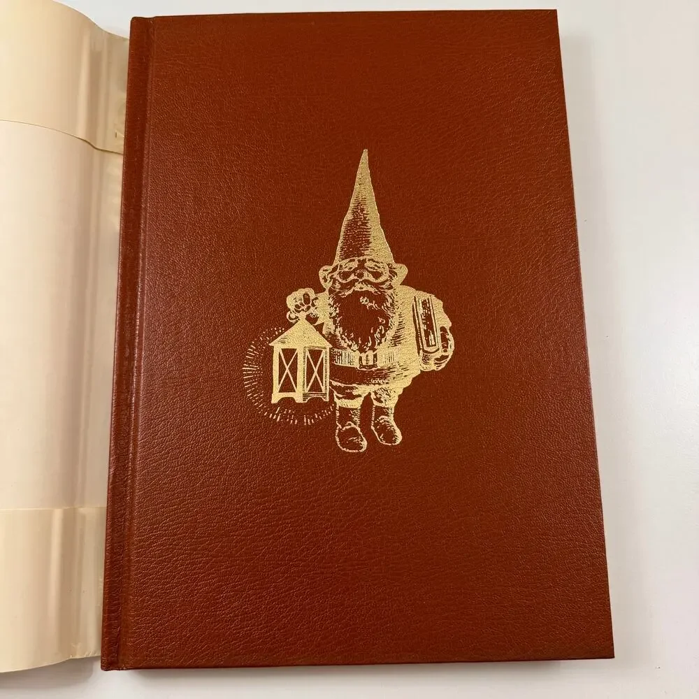 VTG Gnomes Book Rien Poortvliet Wil Huygen Watercolor Illustrations Hardcover
